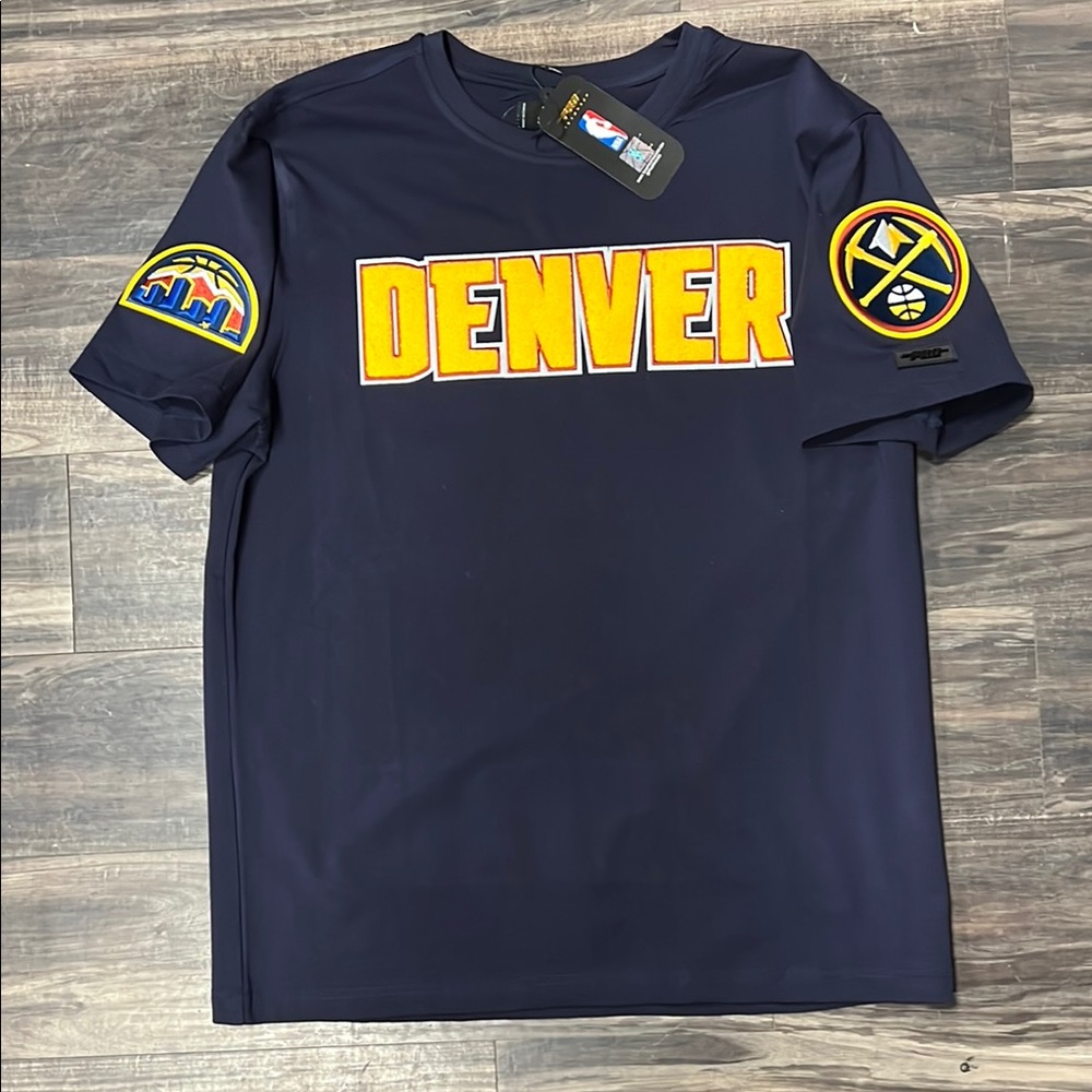 Men’s licensed special edition Navy Denver nuggets, Graphic T-Shirt